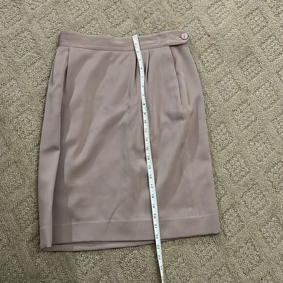 Pearl C 100% Wool Lined Skirt – Size 10 – Tan – Made in Hong Kong - Picture 6 of 7